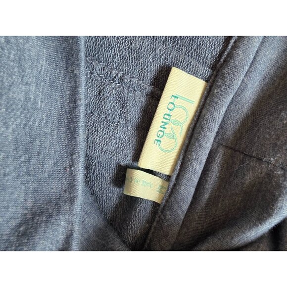 LOGO Lounge Cozy Blue Long Sleeve Tunic Size M - Picture 5 of 9